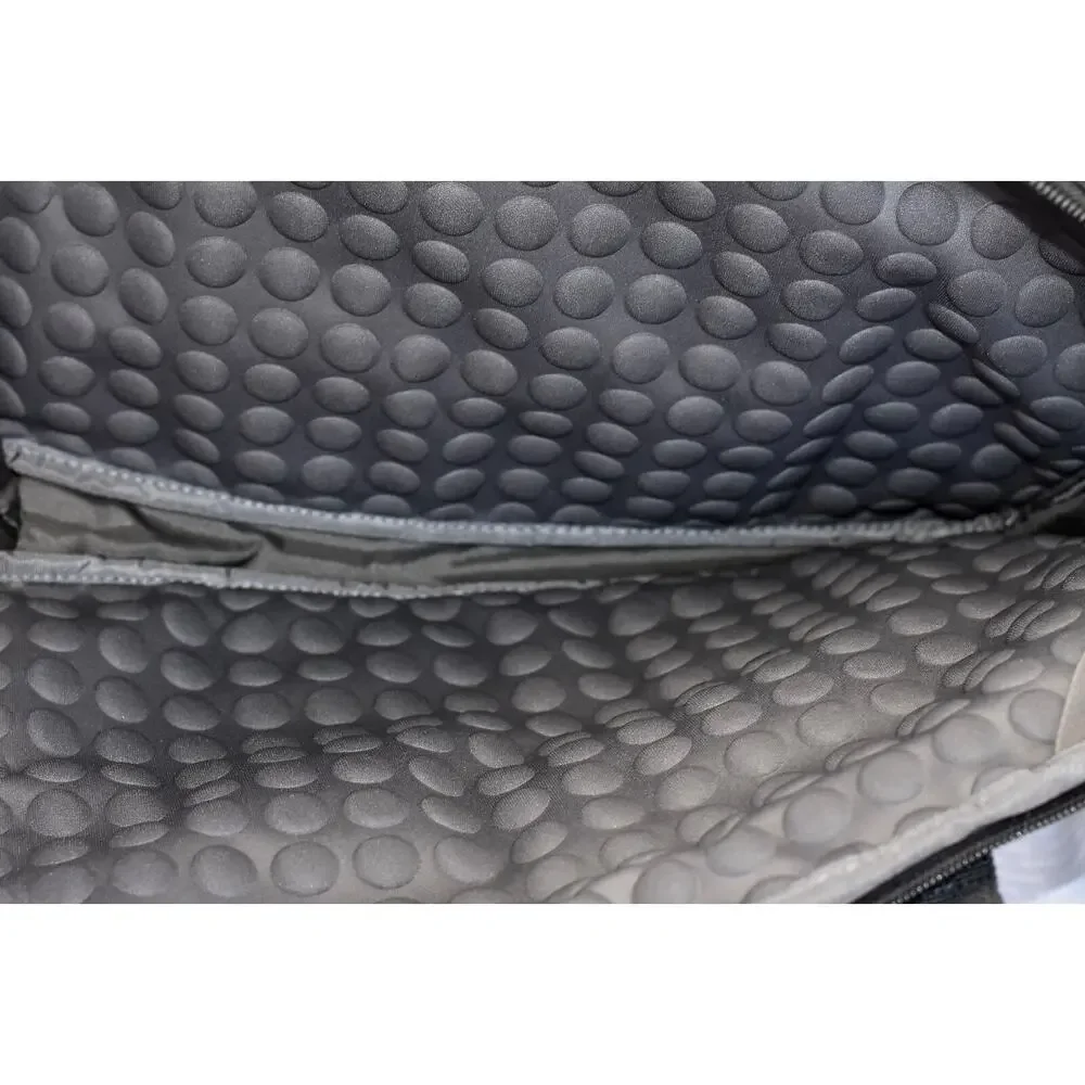 TUMI Padded 15' Laptop Files Soft Briefcase Leather Handles and Multi Pockets